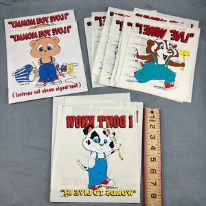 Cartoon T-Shirt Iron On Transfers 16 Heat Press 90s Air Waves R Williams Funny